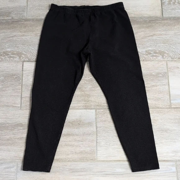 Philosophy Pima Cotton Leggings | Philosophy Black Legging Pants - Picture 2 of 8